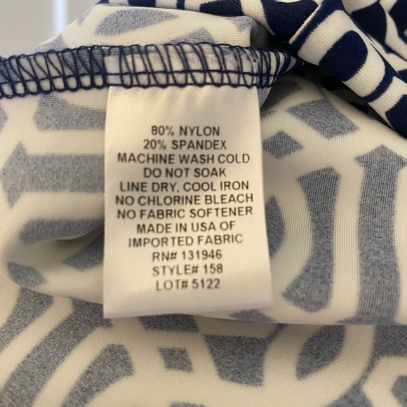 Jude Connally Bamboo Dot 3/4 Sleeve Dress NWT - Picture 5 of 6